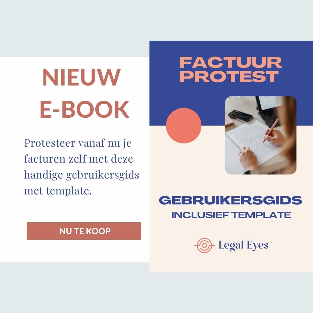 Gebruikersgids met template voor factuurprotest