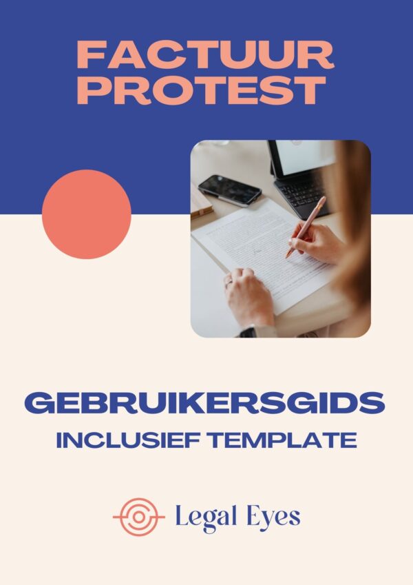 Factuurprotest: gebruikersgids met template