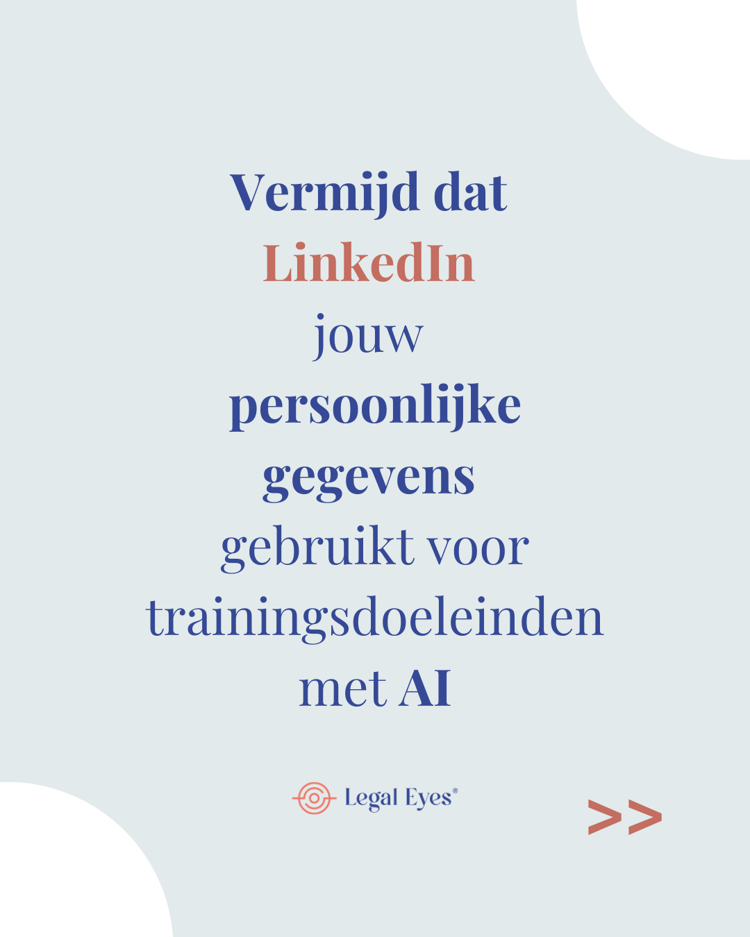 Linkedin en AI-trainingsdoeleinden